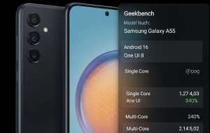گلکسی A55 سامسونگ با اندروید ۱۶ تو گیک‌بنچ دیده شد؛ ممکنه One UI 8 رو قبل از سال آینده بگیره